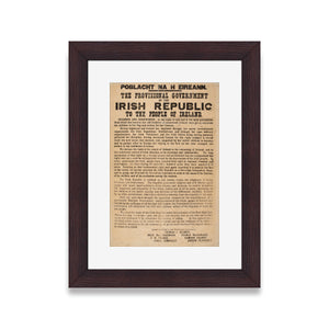 Proclamation - Framed Print